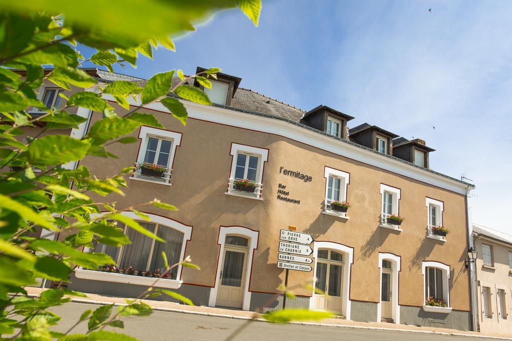 Logis L'Ermitage Hotel & Restaurant Saulges Luaran gambar